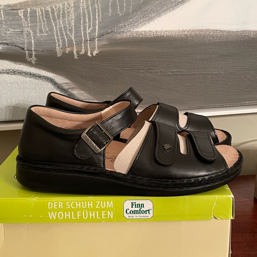 Finn Comfort Texel Black Women’s US 11